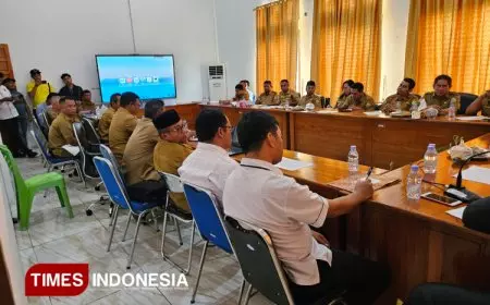 Gelar Rakor Bersama Forkopimda Taliabu,  Aktivitas Galian C Kembali Dibuka untuk Pembangunan Jalan