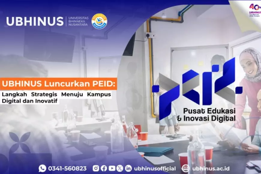 UBHINUS Malang Luncurkan PEID: Langkah Strategis Menuju Kampus Digital dan Inovatif