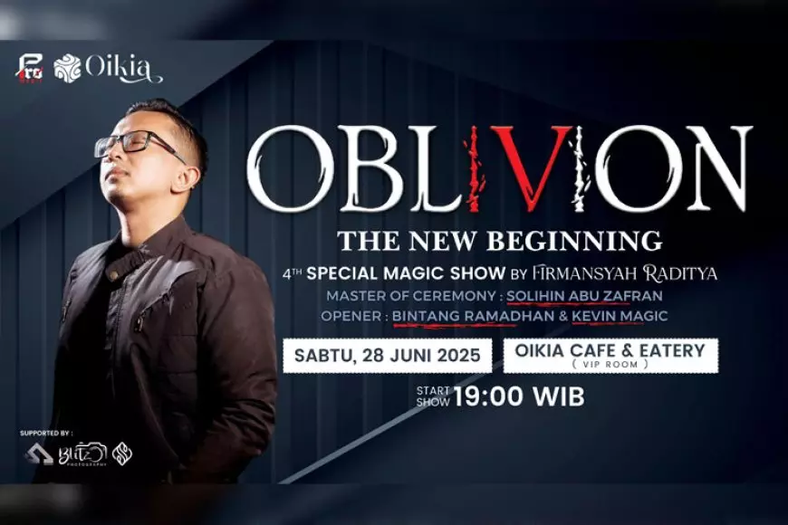 Seni Sulap Probolinggo Bangkit Lagi Lewat Aksi Firmansyah Raditya di ‘Oblivion’