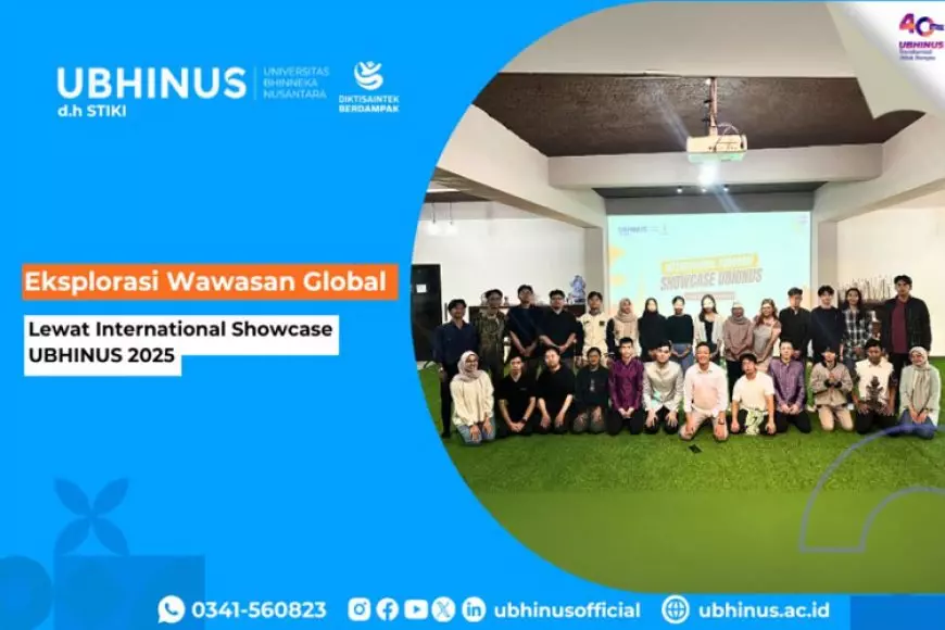 Eksplorasi Wawasan Global Lewat International Showcase UBHINUS 2025