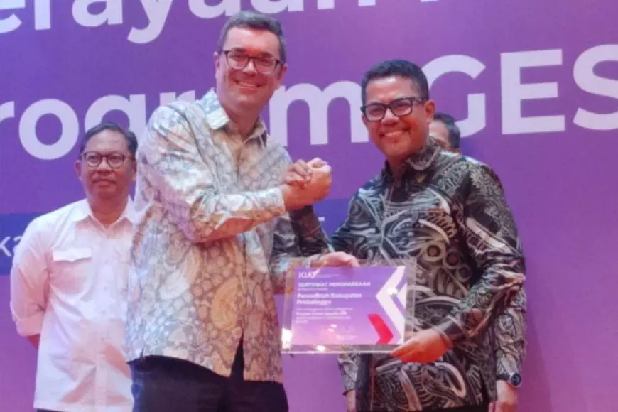 Sukses Jalankan Program GESIT, Kabupaten Probolinggo Terima Penghargaan dari Australia