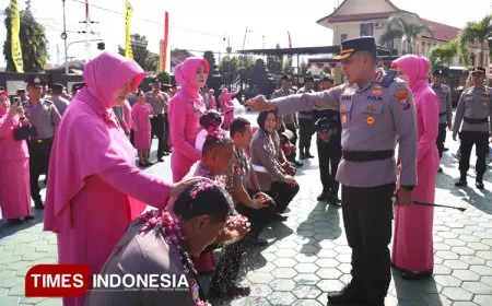 Puluhan Polisi di Banyuwangi Naik Pangkat, Siap Layani Masyarakat Lebih Optimal