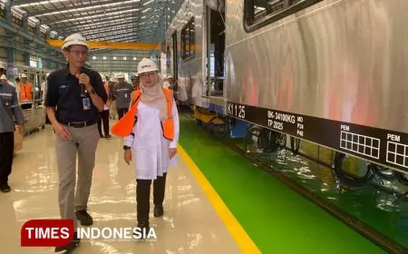 Serap Ribuan Tenaga Kerja, PT Inka Banyuwangi Targetkan Produksi 250 Gerbong Per Tahun