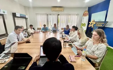 Unggul di Bidang Technopreneurship, Puluhan Mahasiswa Inggris Belajar di Primakara University