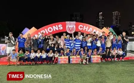 SSB Gresik Football Academy Sabet Juara 1 Liga Anak Indonesia