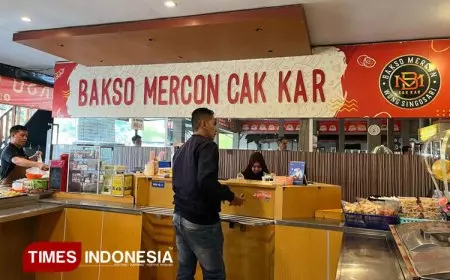 Bakso Mercon Cak Kar, Cita Rasa Lokal di Tengah KEK Singhasari