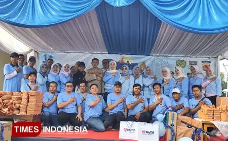 Warga Ngamprah Antusias Ikuti Pesta Rakyat: Ada Senam, Jalan Sehat dan Hiburan