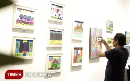 Infinite Color Artotel TS Suites Surabaya Jadi Panggung Ekspresi Anak-anak Istimewa