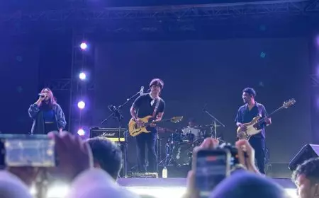 Dikta Wicaksono Project Tampil Memukau di Halu Fest