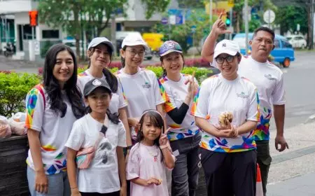 Savana Hotel & Convention Malang Rayakan HUT ke-13 dengan Fun Color Walk Penuh Keakraban