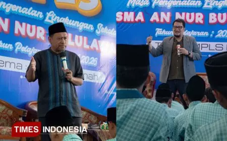 Siswa Baru Diajak Jadi Kreator Digital & Pelajar Berkarakter NU Di Hari Ketiga MPLS SMA An Nur Malang