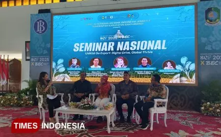 Seminar Nasional UMKM Go Export: Dorong Digitalisasi, Tembus Pasar Global