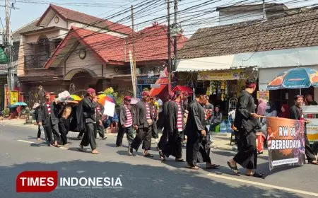 Pawai Budaya Merjosari Usung Semangat Keberagaman