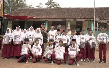 Sebar Manfaat, Golden Future Indonesia Dukung Pendidikan di Pelosok Jawa Barat