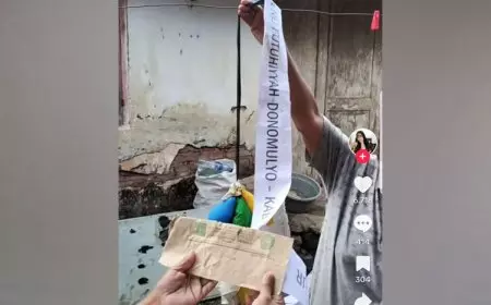 Balon MPLS MTs NU Donomulyo Jatuh di Trenggalek, Warga Dapat Uang Rp52 Ribu di Dalamnya