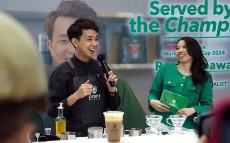 Pengalaman Langsung Menyeduh Kopi Bersama Barista Juara Dunia di Point Coffee