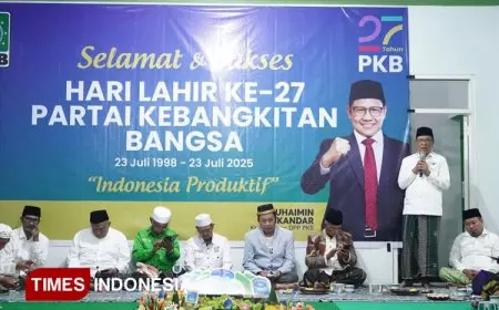 Puncak Harlah ke&#45;27, Bupati Bondowoso Sebut PKB Punya Peran Strategis di Segala Lini