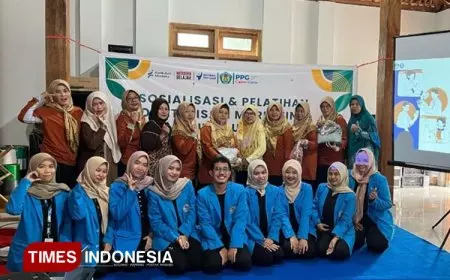 Ajak UMKM Balerejo Melek Digital, Mahasiswa UNIPMA Madiun Kenalkan SiDIGI