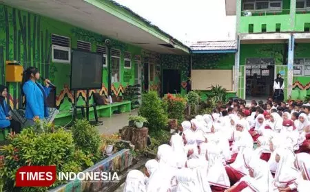 Mahasiswa UNIPMA Madiun Gelar Sosialisasi Anti-Bullying di SDN Kuin Cerucuk 1 Banjarmasin