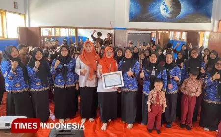 Langkah Kecil Menuju Generasi Sehat, RSU Wajak Husada Malang Sambangi SDN Patokpicis 3 Giat MPLS