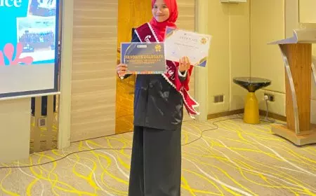 Mahasiswi UIN Malang Jadi Favorite Delegate di Ajang Relawan Internasional Malaysia