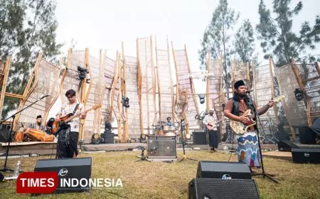 Band Madura Lorjhu’ Bawa Warna Rock ke Jazz Gunung 2025