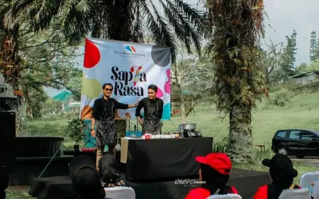 Live Cooking Experience di Alam Terbuka dengan Cita Rasa Tradisional di Puncak Resort International
