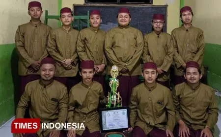 Syauqon Ilaih Putra UKM Seni Islami UNISMA Sabet Juara II di Festival Al-Banjari se-Jawa