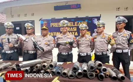 Satlantas Polres Banjar Ungkap Pelanggaran Lalin di Ops Patuh Lodaya 2025 Meningkat 11 Persen