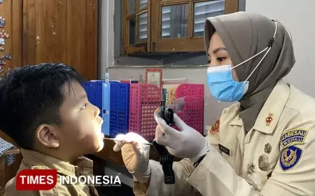Pemkot Yogyakarta dan TNI AU Gelar Cek Kesehatan Gratis untuk Anak SD