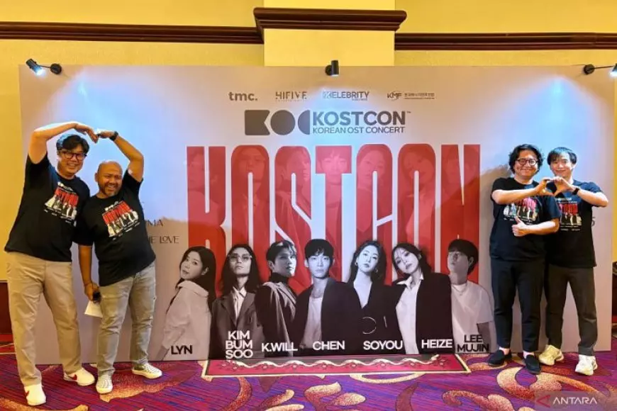 KOSTCON 2025, Konser OST Drakor "Paling Drama" Siap Hanyutkan Penggemar