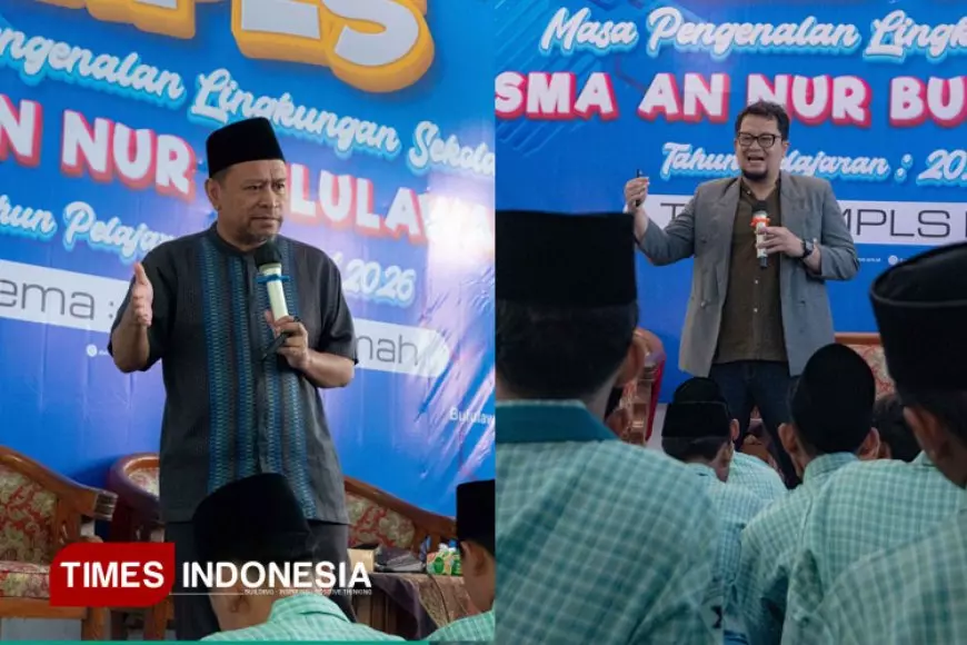 Siswa Baru Diajak Jadi Kreator Digital & Pelajar Berkarakter NU Di Hari Ketiga MPLS SMA An Nur Malang