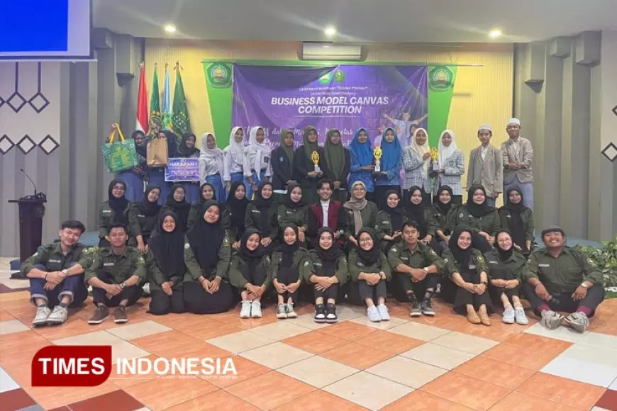 UKM Kewirausahaan Golden Preneur Unisma Sukses Gelar Business Model Canvas Competition