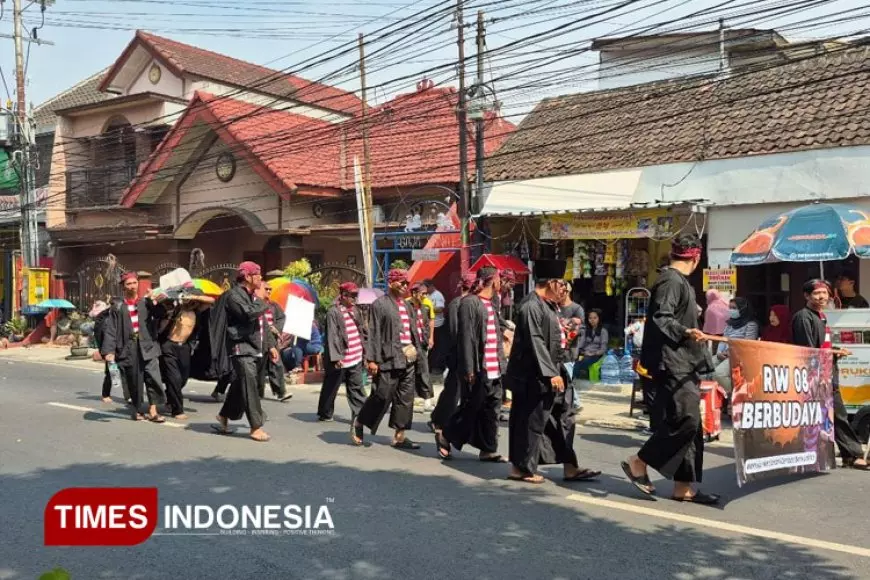 Pawai Budaya Merjosari Usung Semangat Keberagaman
