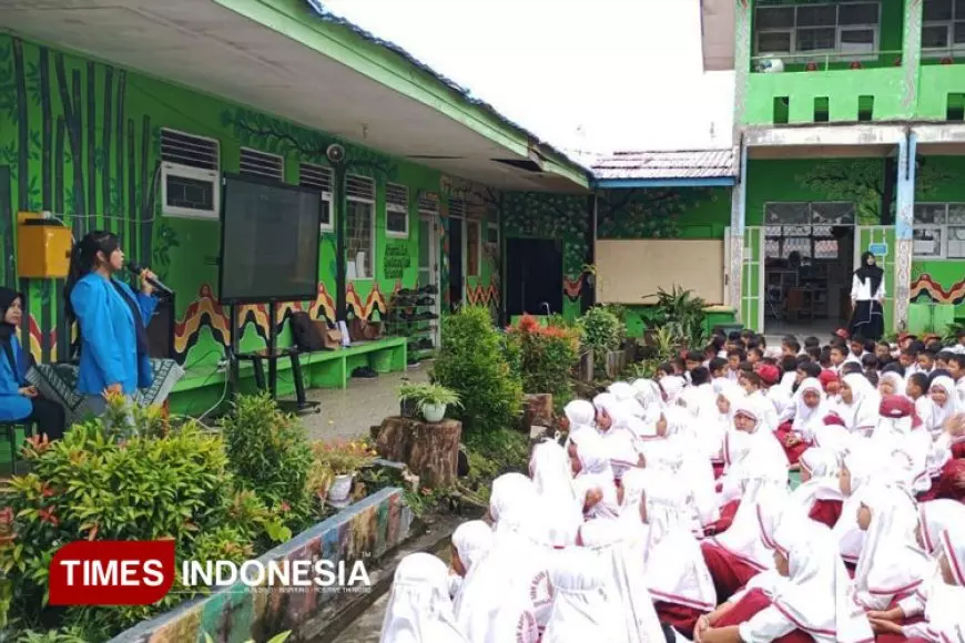 Mahasiswa UNIPMA Madiun Gelar Sosialisasi Anti&#45;Bullying di SDN Kuin Cerucuk 1 Banjarmasin