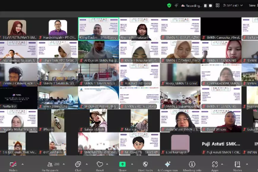 MGMP PKK Jabar dan Chlorine Digital Media Dorong Kewirausahaan Digital SMK Lewat Konten Kreator