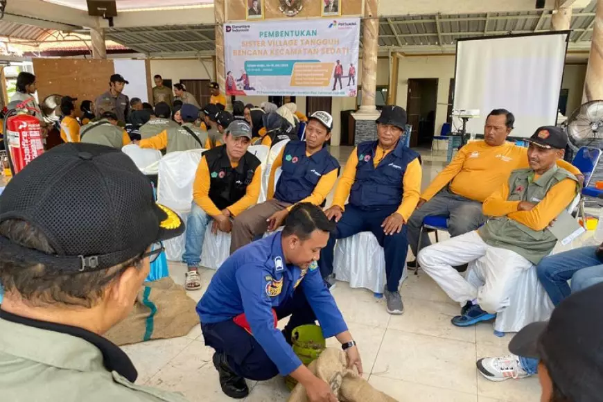 Pertamina dan BPBD Sidoarjo Perkuat Ketangguhan Desa Hadapi Ancaman Bencana Pesisir