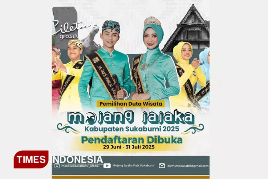Pendaftaran Mojang Jajaka Sukabumi 2025 Masih Dibuka, Panggung Generasi Berbudaya dan Berprestasi