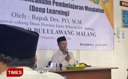 Bangun Pola Pikir Tangguh di Era Baru Pendidikan, SMA An Nur Malang Gelar Diklat Pembelajaran Mendalam