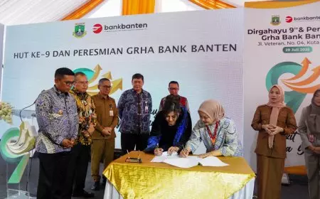Bank Jatim dan Bank Banten Perkuat Sinergitas Bisnis Lewat Penyediaan Layanan Digital Non API