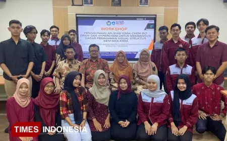 Dosen Teknik Kimia UNIPMA Madiun Gelar Pelatihan Aplikasi Kimia untuk Mahasiswa