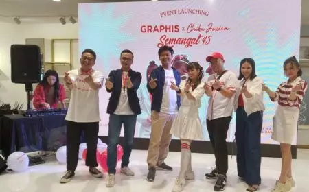 Jelang 17 Agustus, GRAPHIS Gandeng Chika Jessica Hadirkan Koleksi Kolaborasi