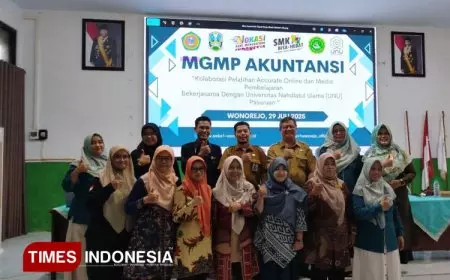 Prodi Pendidikan Akuntansi UNIPMA Pengabdian Masyarakat Kolaborasi dengan MGMP Akuntansi Pasuruan