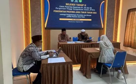 Dosen UNUJA Jadi Salah Satu Penguji Seleksi Beasiswa PTKI 2025 di UIN Madura