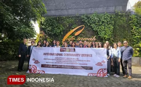 UNMER Malang melakukan International Summer Course 2025 Bersama Mahasiswa dari Kamboja