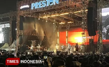 Preston Fest Diserbu Ribuan Penonton, Juicy Luicy hingga Denny Caknan Tampil Memukau