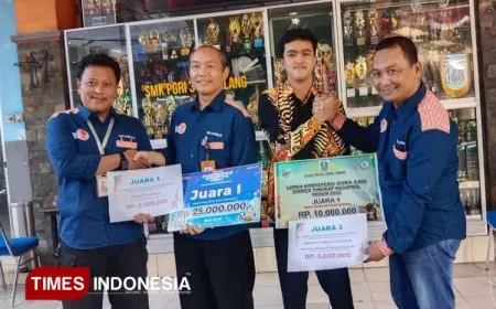 SKARIGA Gemparkan Nasional, Sabet Emas pada Ajang LKS Tingkat Nasional 2025 Bidang RMS