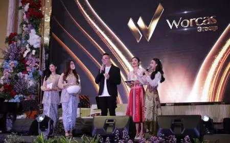 Rayakan Kebersamaan, Worcas Group Gelar Gala Dinner Bersama Seluruh Karyawan dan Mitra