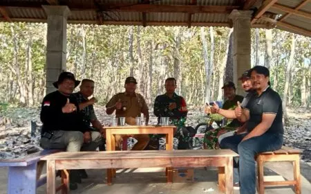 Perhutani KPH Malang Gelar Patroli Lintas Sektor di RPH Bantur untuk Cegah Gangguan Keamanan Hutan