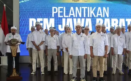 DEM Jawa Barat 2025–2027 Dilantik, Angkat Isu 'Waste to Energy' untuk Masa Depan Berkelanjutan